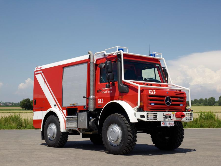  Mercedes-Benz Unimog U5000 GLF by Rosenbauer 2000 года  (фото 1 из 1)